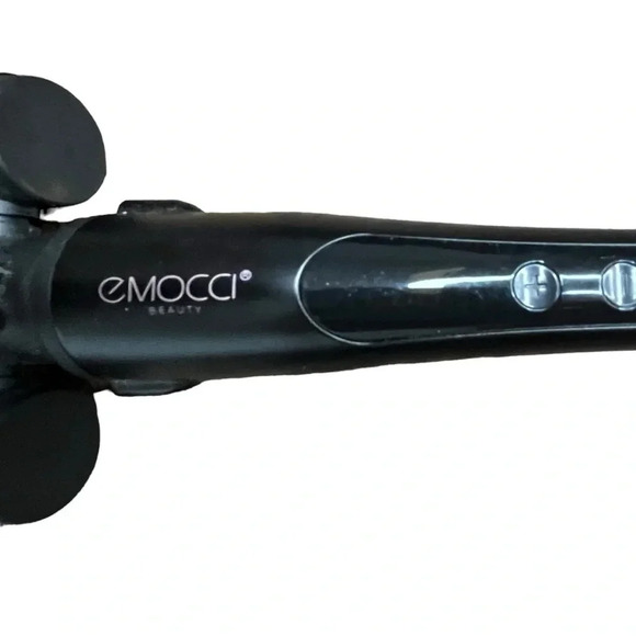 Emocci 3 Barrel Curling Iron Beach Waves Temperature Control LCD Display - Picture 3 of 10